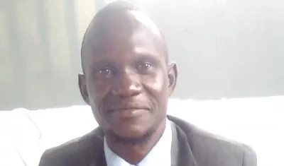 Romelo Vilcin, el periodista asesinado en Haití.