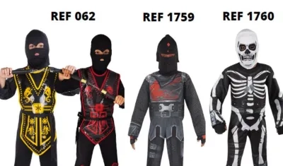 Algunos de los modelos prohibidos.