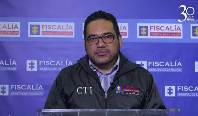 Eduar Alirio Calderón, Director Especializado de la Fiscalía contra la Corrupción.