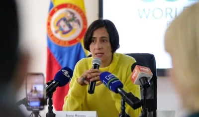 La ministra de Ambiente y Desarrollo Sostenible, Susana Muhamad.