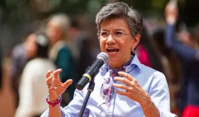 Claudia López, alcaldesa de Bogotá.