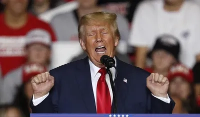 El expresidente Donald Trump.