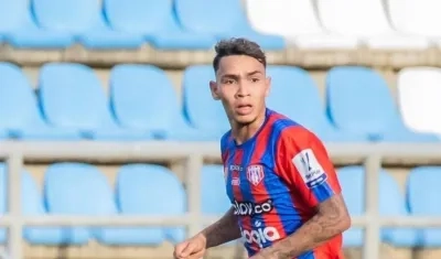 Ricardo Márquez, delantero del Unión. 