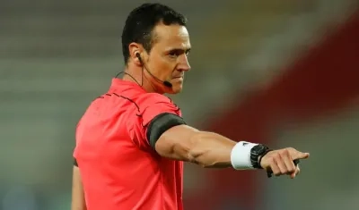 Wilmar Roldán, árbitro colombiano. 
