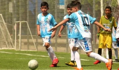 Acción del partido. 