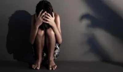 Ilustración de abuso de adolescente.