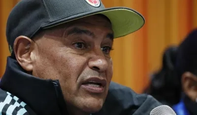 Carlos Paniagua, técnico de la selección Colombia sub-17. 