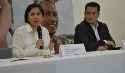 La directora de la Unidad para las Víctimas, Patricia Tobón Yagarí.