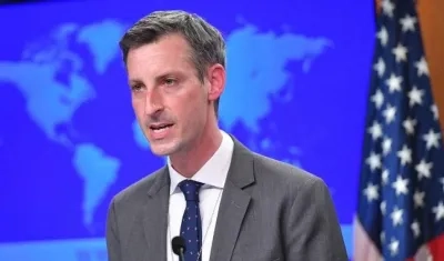 El portavoz del Departamento de Estado, Ned Price.