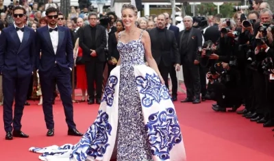 La actriz Sharon Stone.