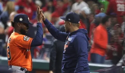 Cristian Javier lideró la blanqueada de los Astros. 