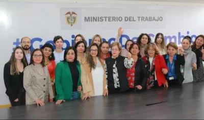 Instalación de la ‘Subcomisión de género’.