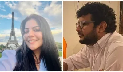 María Alejandra Rojas Aguilar y Fabián Alberto Bolaño Gutiérrez, su presunto victimario. 