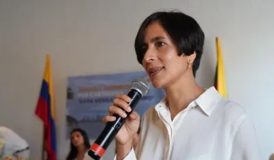 La ministra de Ambiente, Susana Muhamad.