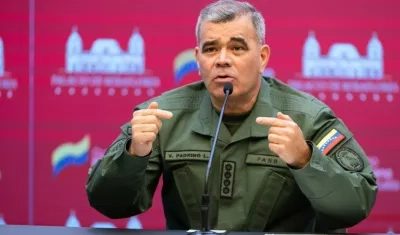 El ministro de Defensa de Venezuela, Vladimir Padrino.