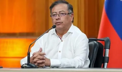 El Presidente de la República, Gustavo Petro.