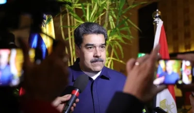 Nicolás Maduro, presidente de Venezuela. 