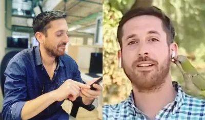 Periodista Nicolás Krumm.