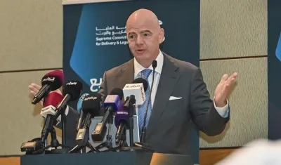 Gianni Infantino, presidente de la FIFA.