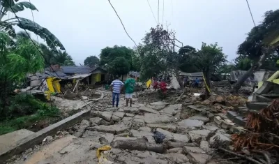 Imagen de la emergencia.