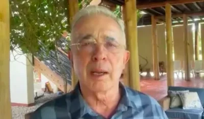 El expresidente Álvaro Uribe.