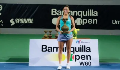 La húngara Panna Udvardy.