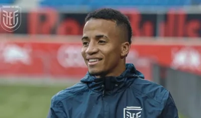 Byron Castillo, jugador de Ecuador. 