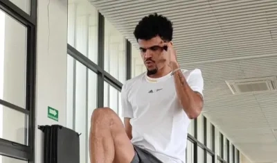 Luis Díaz, delantero guajiro. 