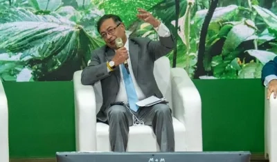 El Presidente de la República, Gustavo Petro.