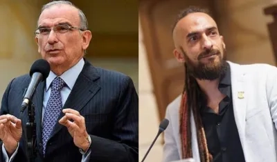 Humberto De la Calle y Néstor Carvalho.