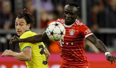 Sadio Mané, delantero senegalés. 