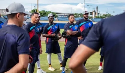 Peloteros de Caimanes. 