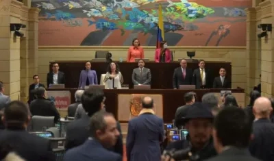 Sesión de este viernes de la Cámara de Representantes.