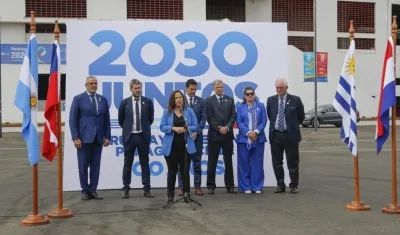 Representantes de Chile, Argentina, Uruguay y Paraguay crean corporación, para el Mundial 2030.