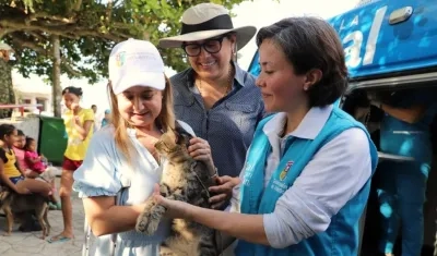 La Gobernadora del Atlántico, Elsa Noguera.