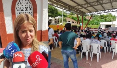 Elsa Noguera, Gobernadora del Atlántico. 