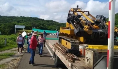 Vía al Mar Cartagena-Barranquilla.