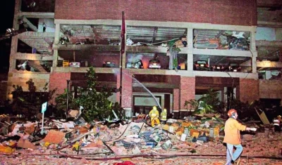 Noche del atentado a club El Nogal.