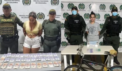 Alias 'La mona' y 'La flaca'.