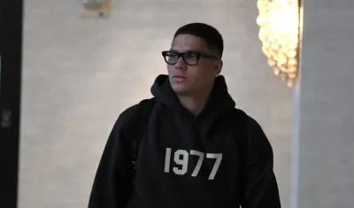 Juan Fernando Quintero, uno de los primeros en llegar. 