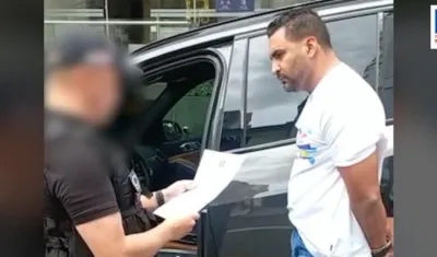 Teddy Alberto Lizon Barias, capturado.