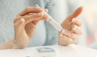 La tradicional prueba de glucometría.