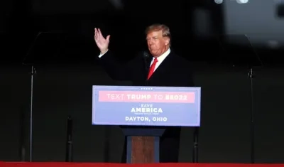 El expresidente Donald Trump.