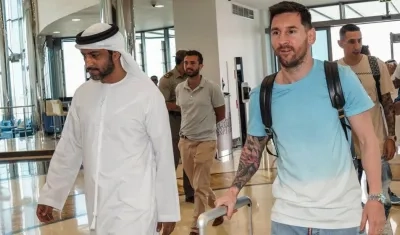 El delantero argentino Lionel Messi.