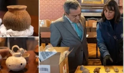 Piezas precolombinas.