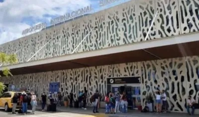 Aeropuerto de Santa Marta.