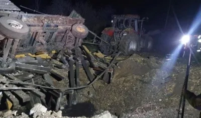 Caída de misil en Polonia