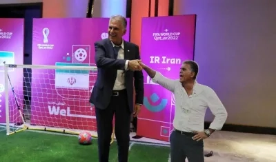 Carlos Queiroz, técnico de Irán. 