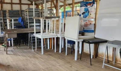 Comedor del Colegio de Las Compuertas.