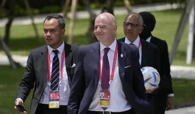 Gianni Infantino, presidente de la FIFA.